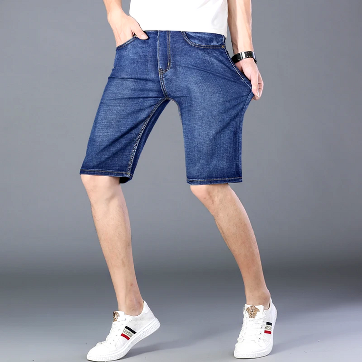 Rivet Fade Denim Short