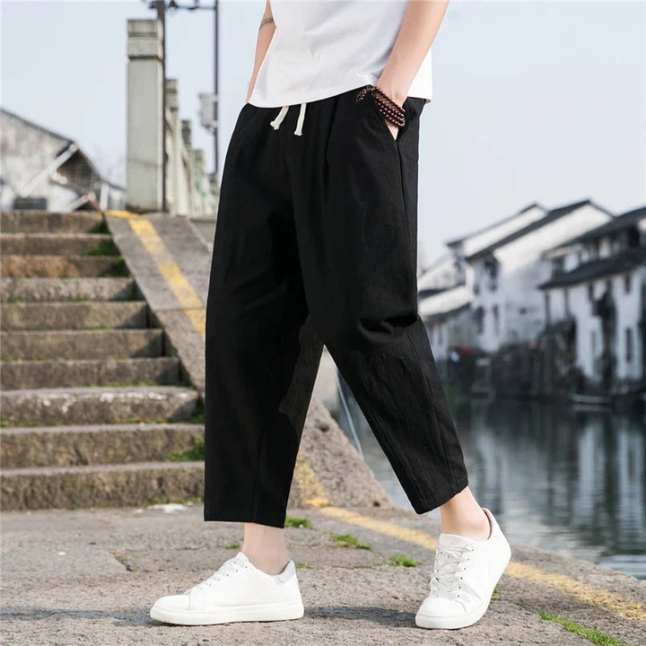 Nestor Comfortable Linen Pants