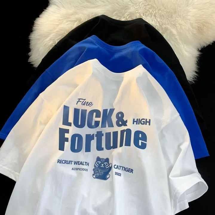 Fortune Vibes Oversized Tee