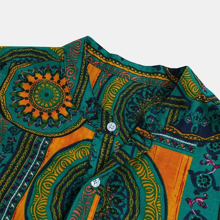 Ethnic Cotton Men Shirt