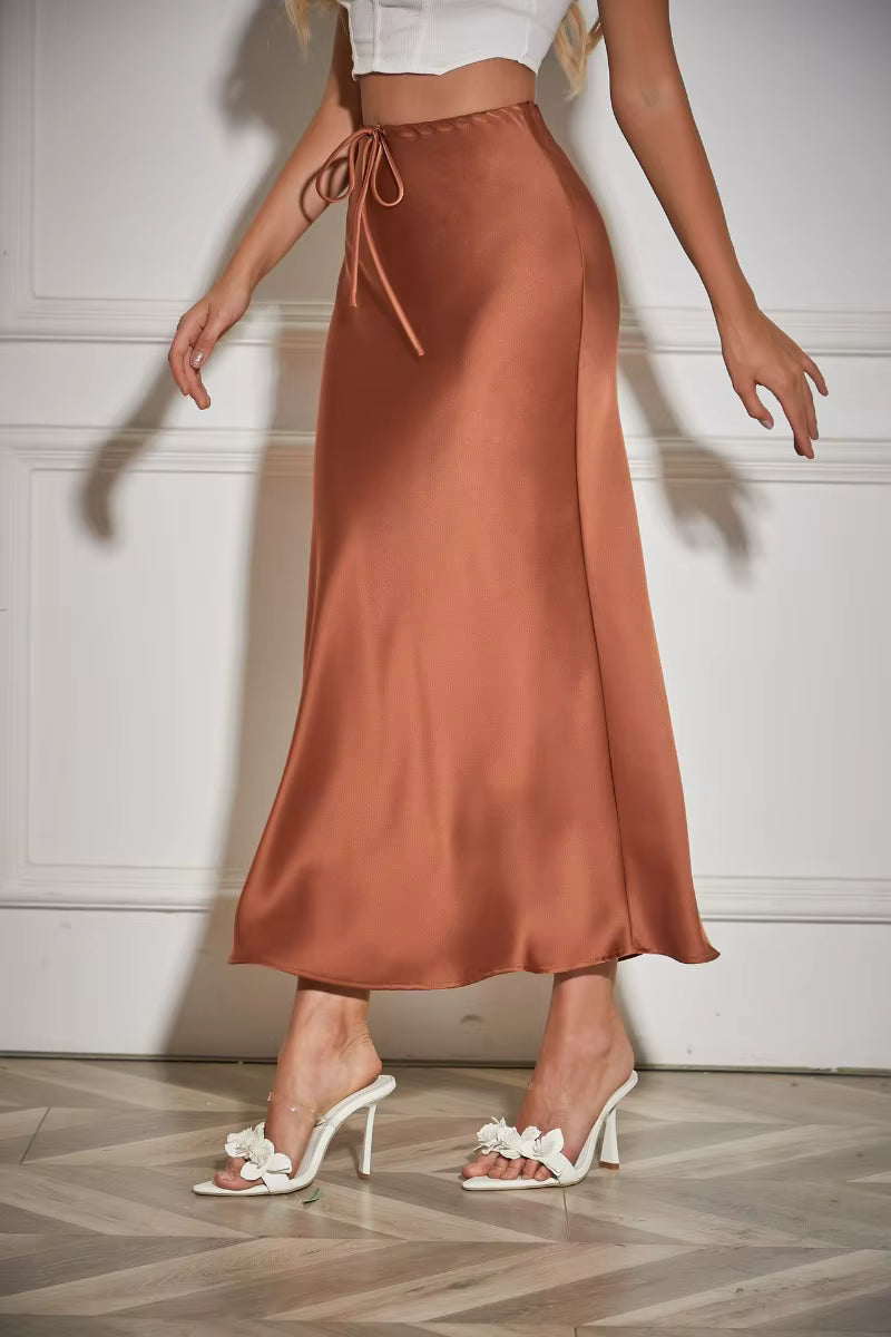 Renee Satin Skirt