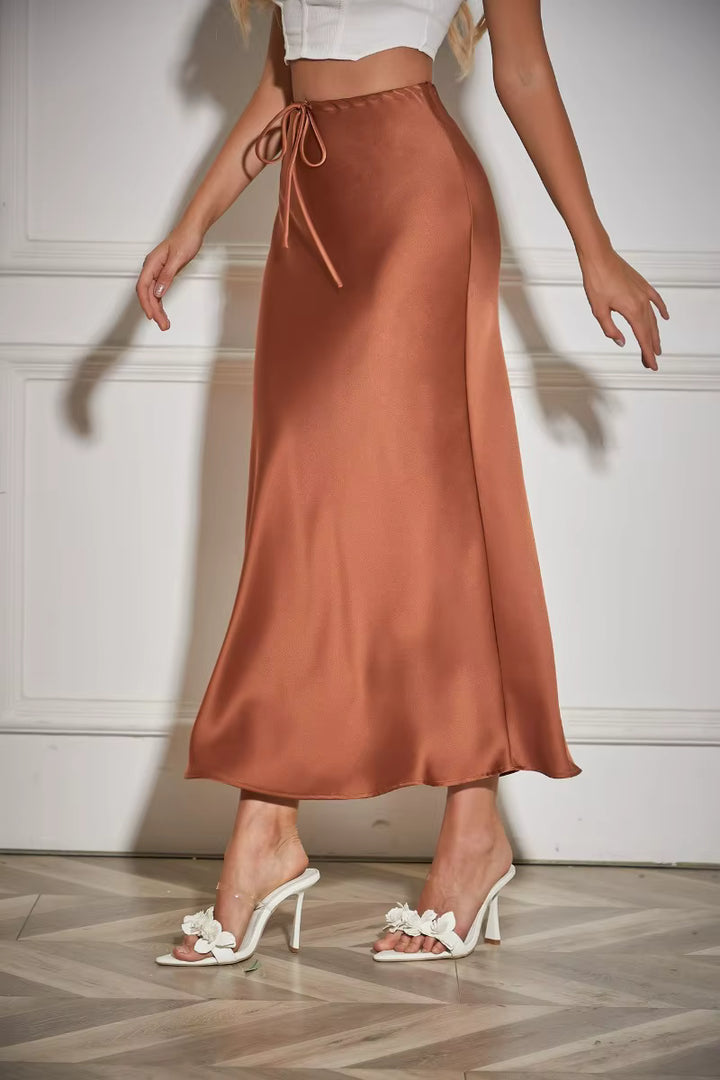 Renee Satin Skirt