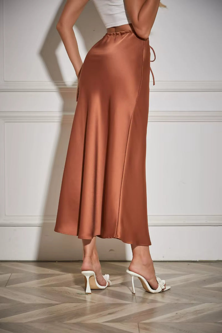 Renee Satin Skirt