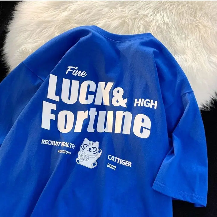 Fortune Vibes Oversized Tee