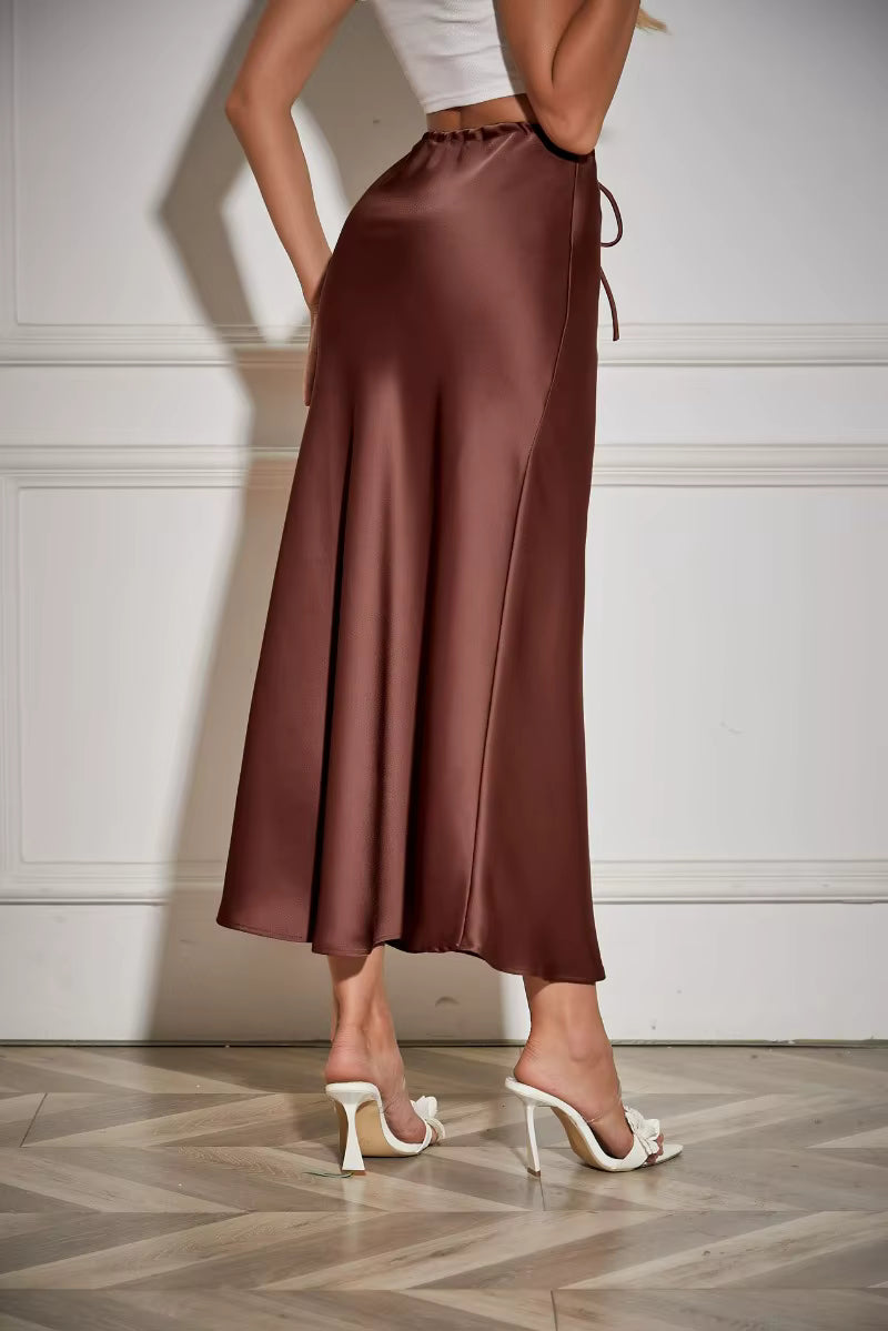 Renee Satin Skirt