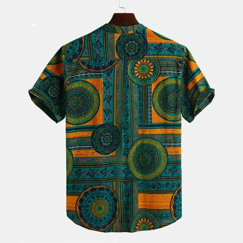 Ethnic Cotton Men Shirt