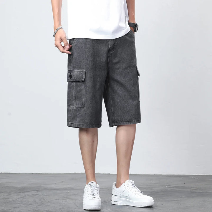 Denver Denim Cargo Shorts