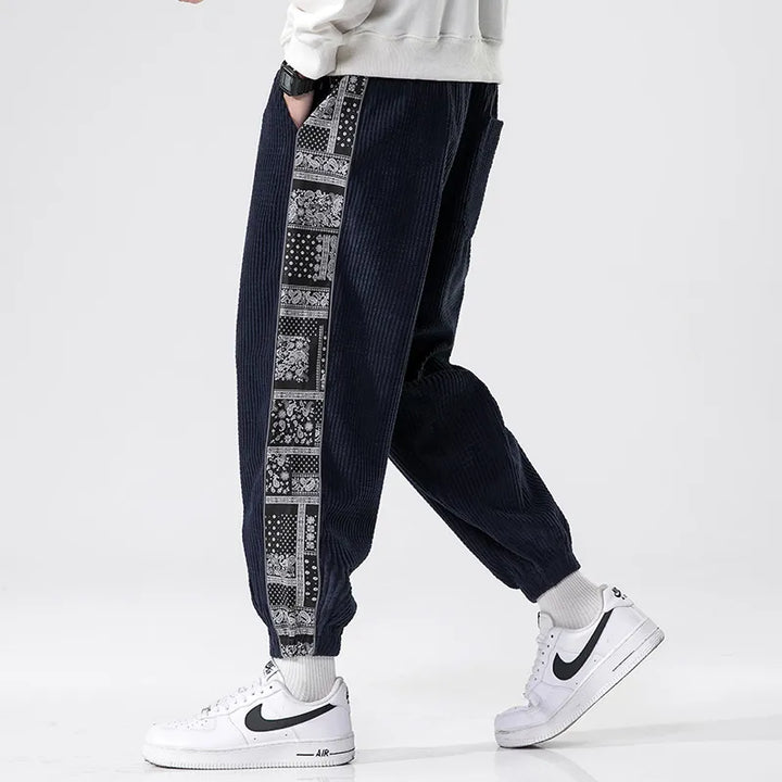 Elias Paisley Corduroy Sweatpants