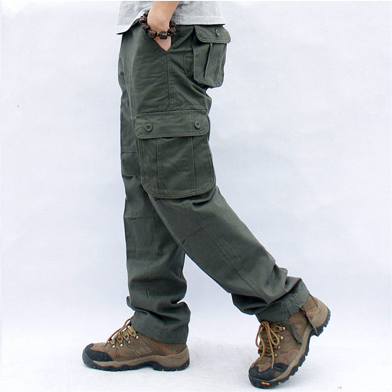 Tactical Casual Cotton Cargo Pants