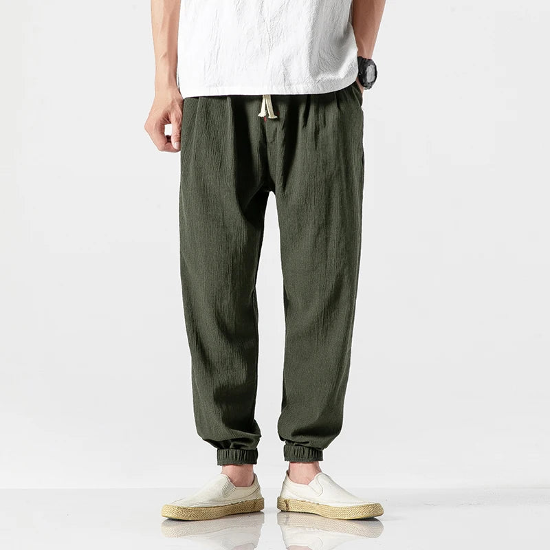 Oilver Linen Sweatpants