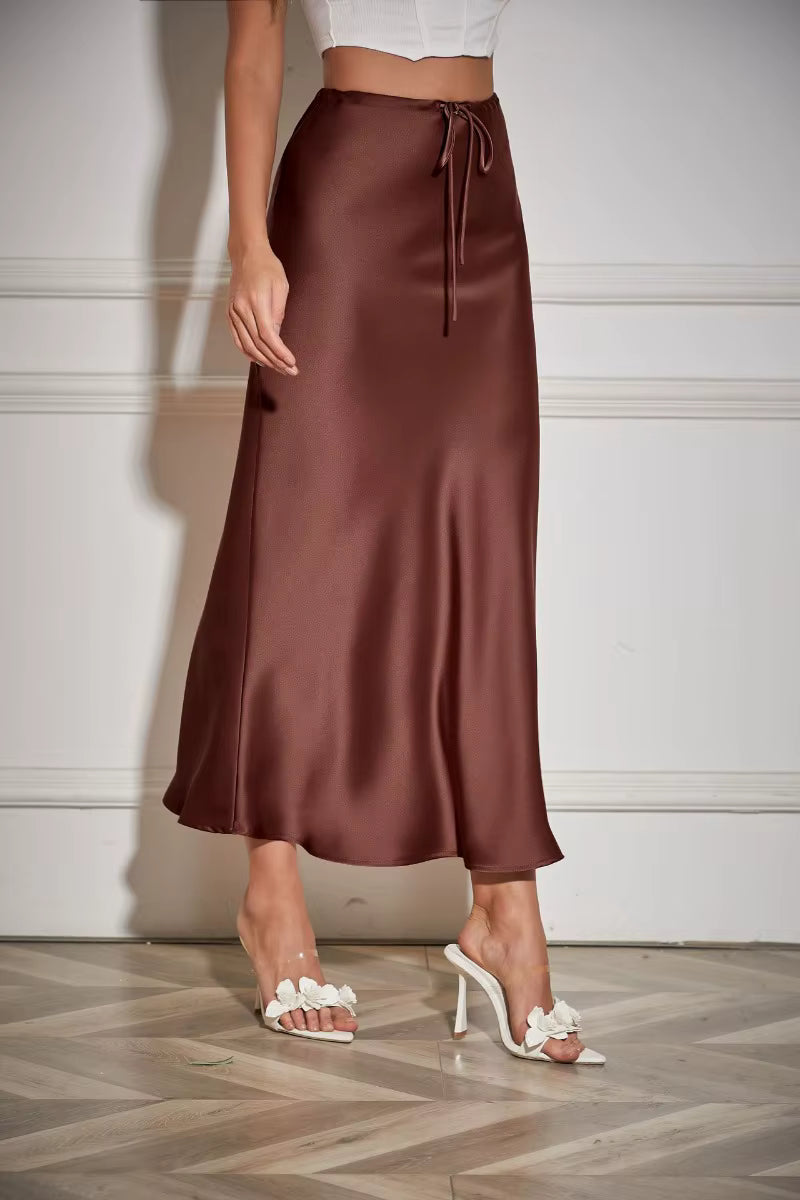 Renee Satin Skirt