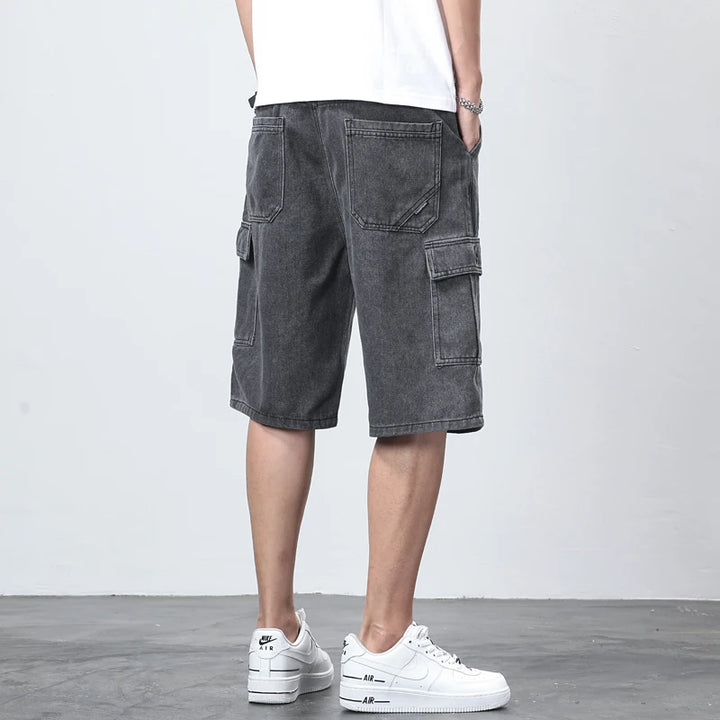 Denver Denim Cargo Shorts