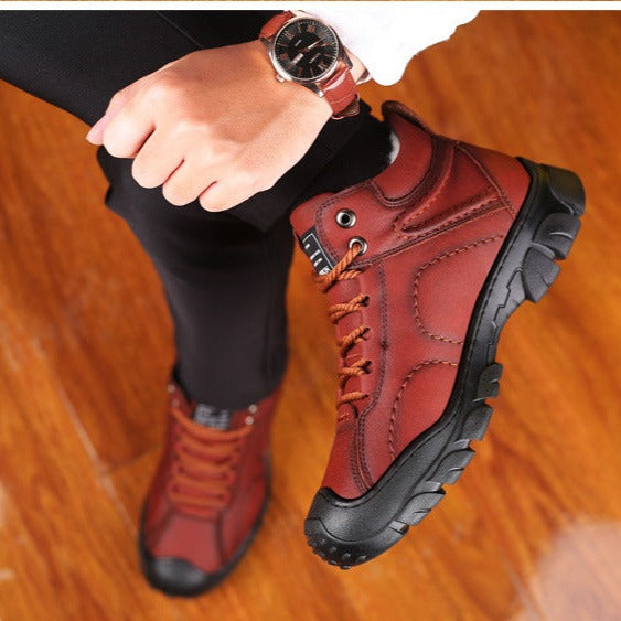 ArcticStride Men's Wool-Insulated Winter Boots