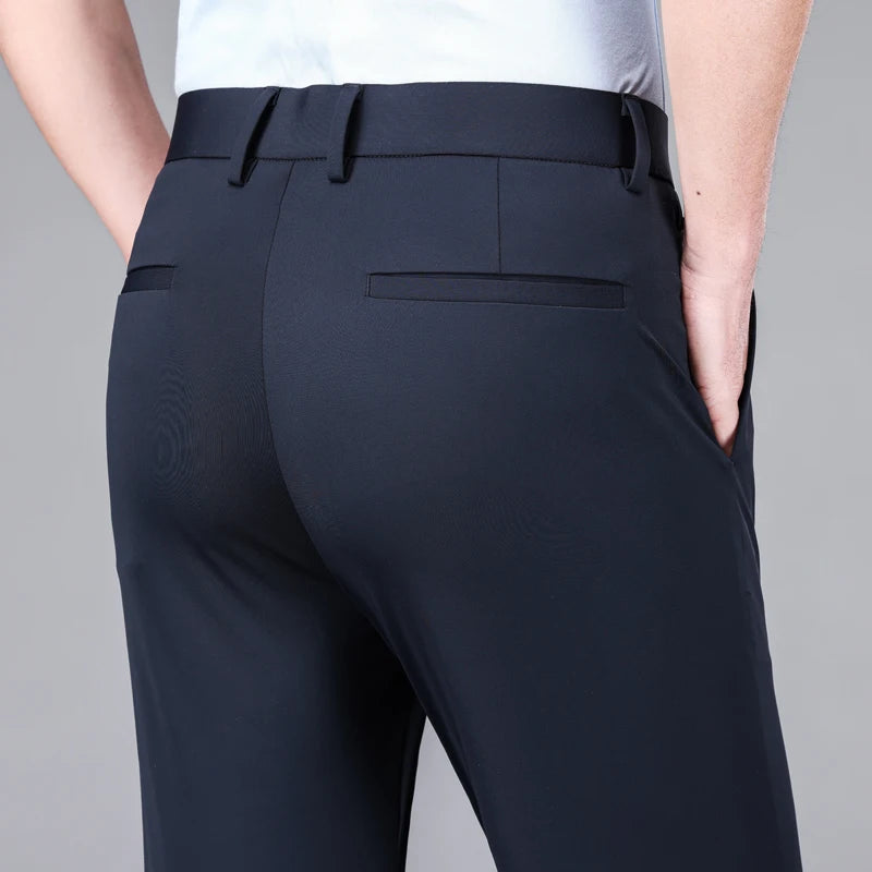 Harvey Stretchable Silk Pants