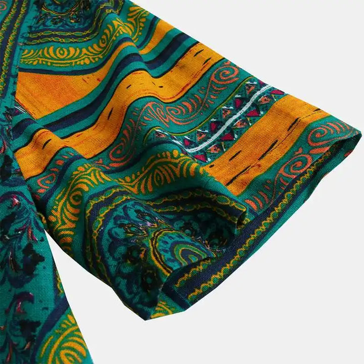 Ethnic Cotton Men Shirt