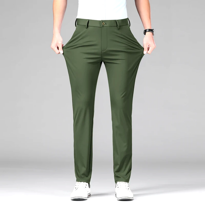 Harvey Stretchable Silk Pants