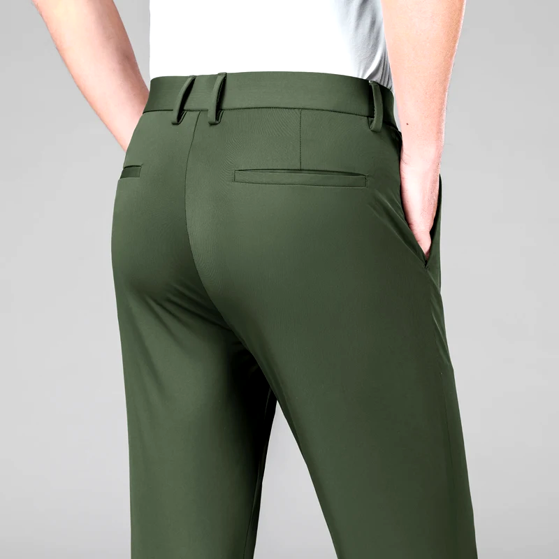 Harvey Stretchable Silk Pants