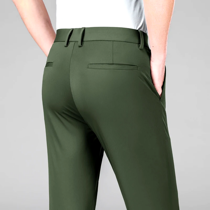 Harvey Stretchable Silk Pants