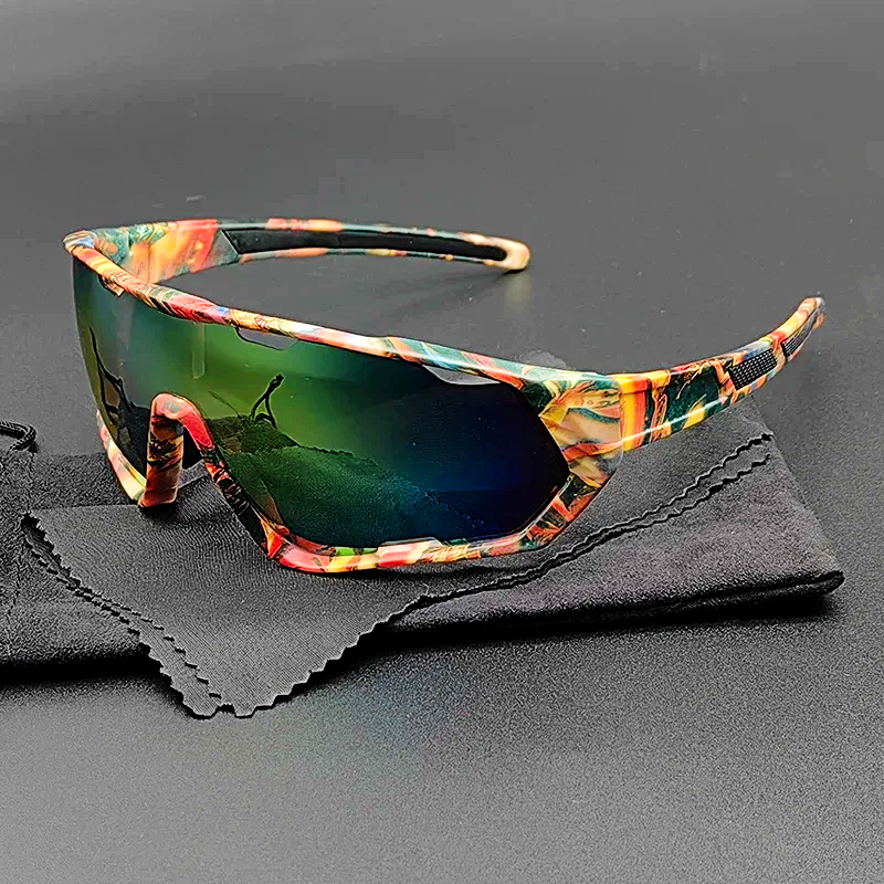 Vibrant Cycling Sports Sunglasses