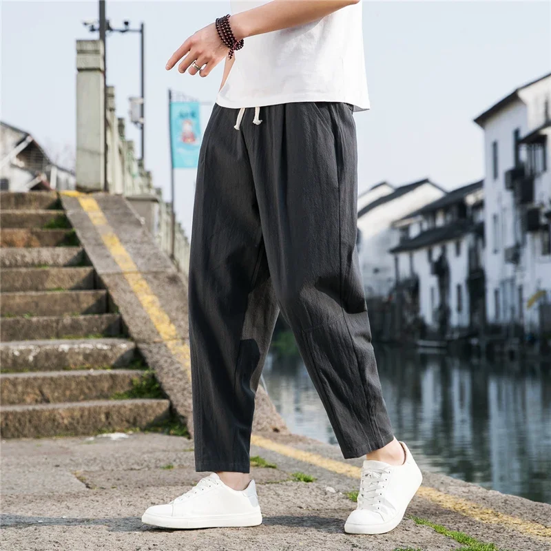 Nestor Comfortable Linen Pants