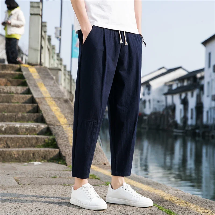 Nestor Comfortable Linen Pants