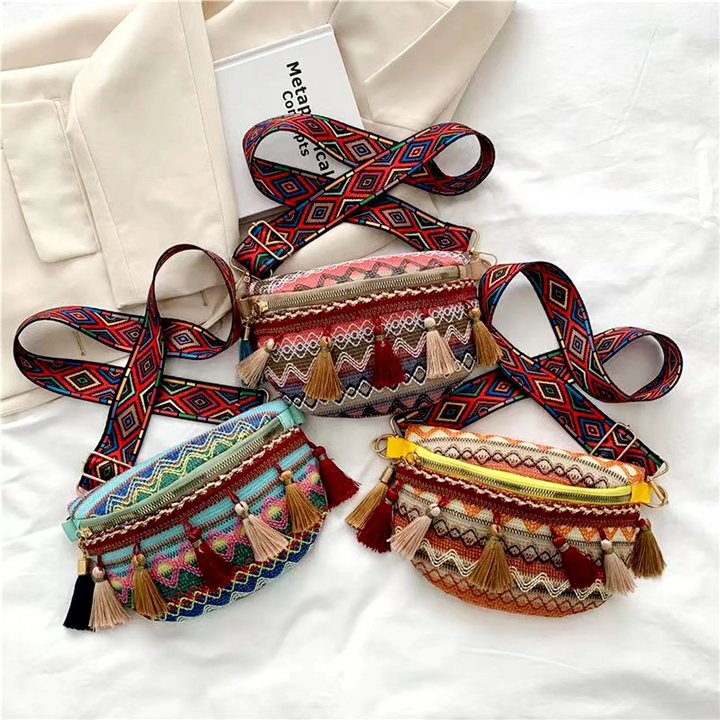 Tassara Boho Crossbody Bag