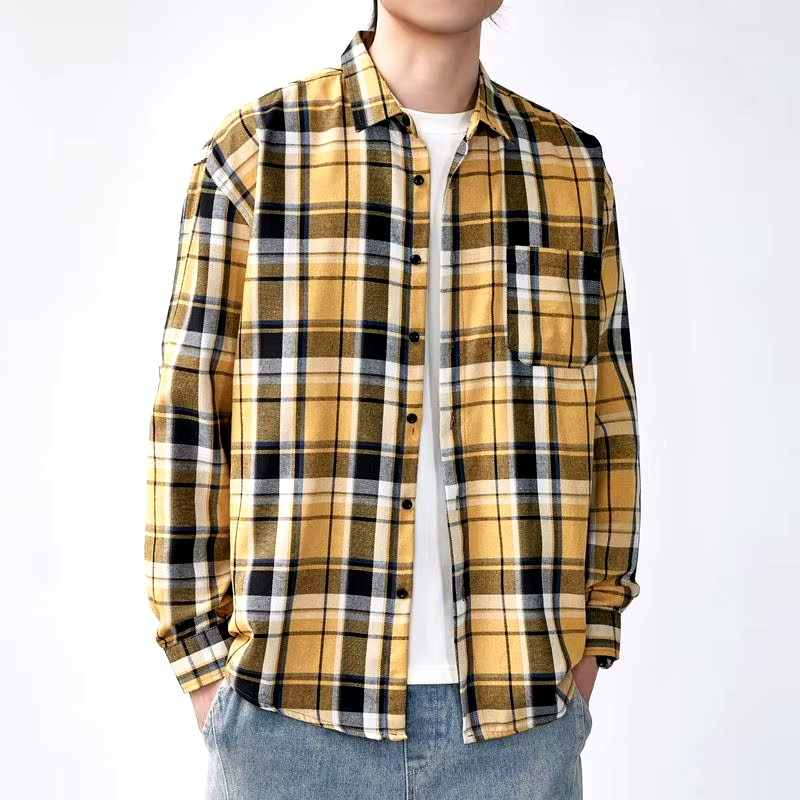 Todd Plaid Cotton Shirt
