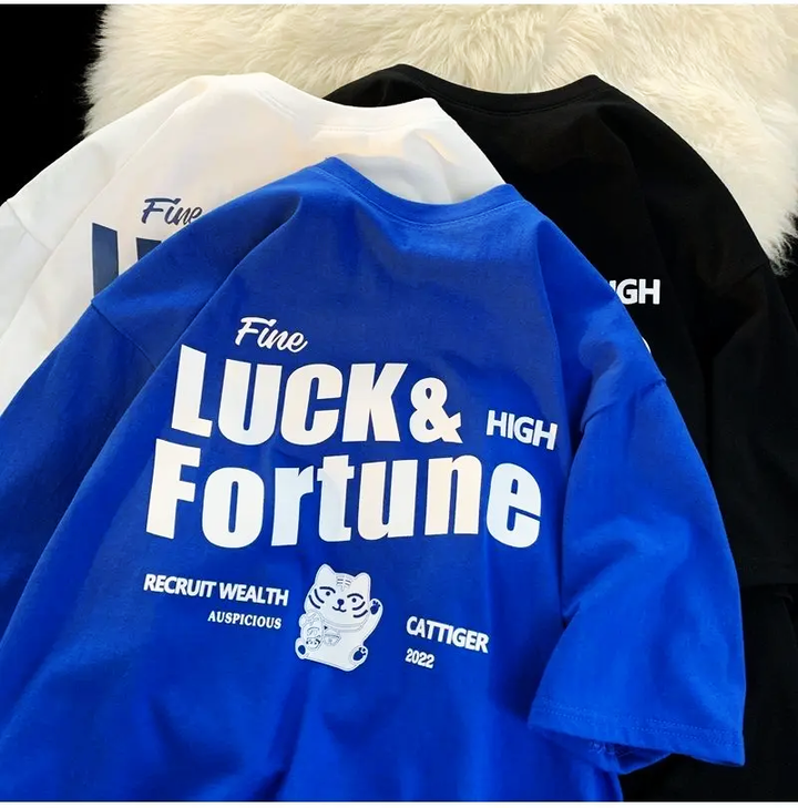 Fortune Vibes Oversized Tee