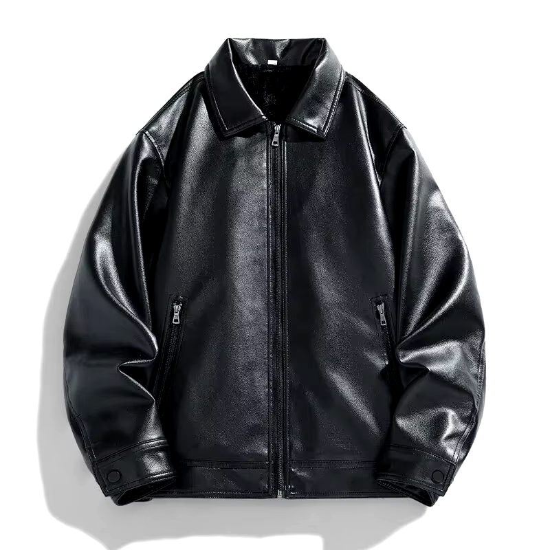 Victor Leather Trucker Jacket