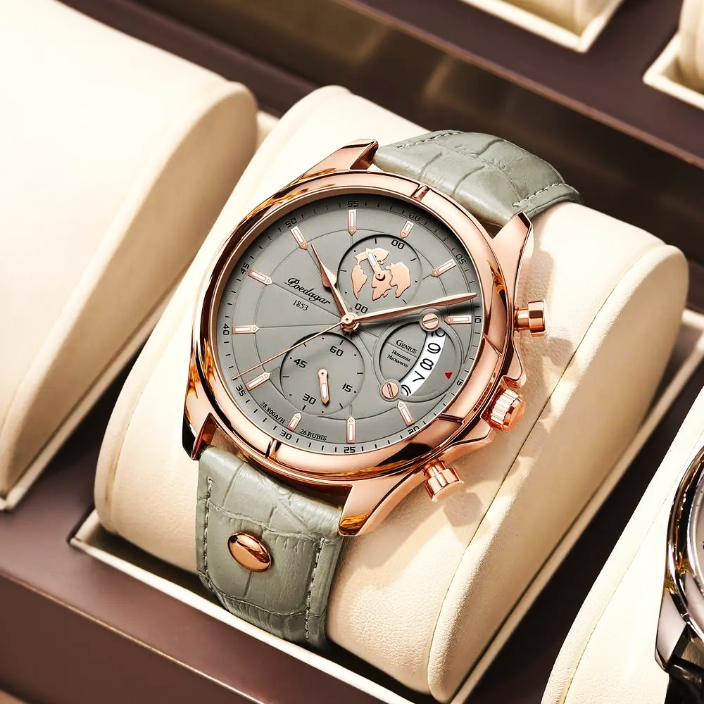 BOEDAGAR ELEGANT CHRONOGRAPH WATCH