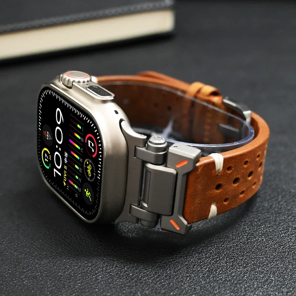 Genuine Leather Apple Watch Band