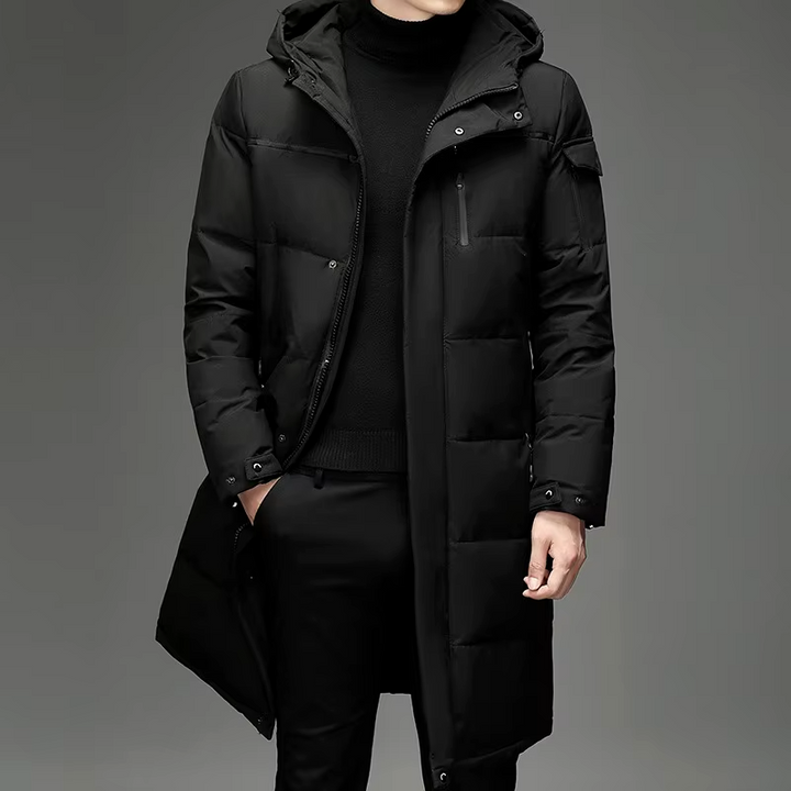 Wayne Long Quilted Parka Jacket