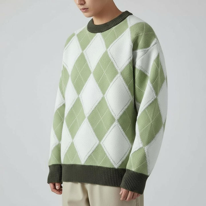 Argyle Vintage Sweater