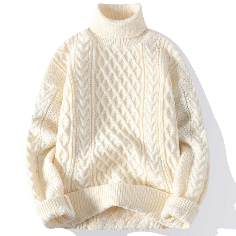 KnitLuxe Cozy Crafted Pullover