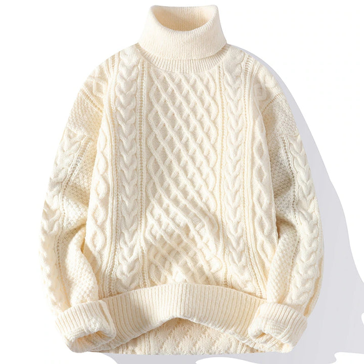 KnitLuxe Cozy Crafted Pullover