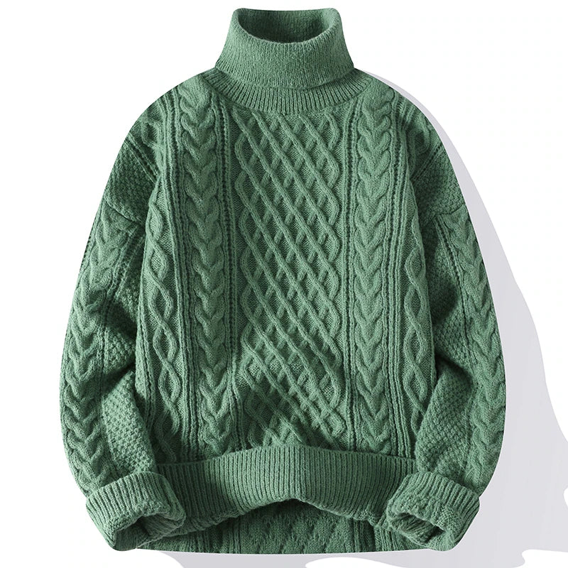 KnitLuxe Cozy Crafted Pullover